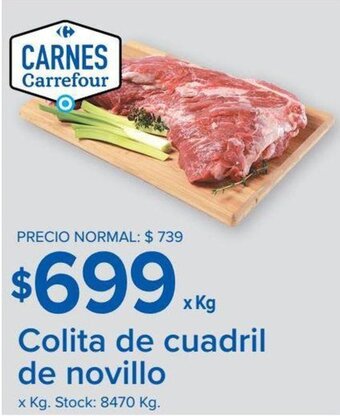 Carrefour Colita de Cuadril de Novillo oferta