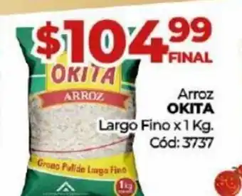 Diarco Arroz Okita Largo Fino oferta