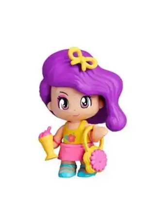 El Mundo del Juguete Muñeca pinypon serie 12 con accesorios violeta oferta