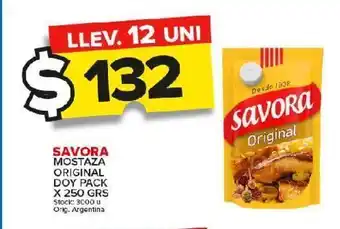 Carrefour Savora mostaza oferta