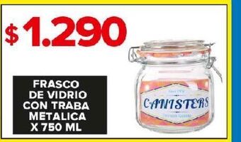 Carrefour Frasco de vidrio oferta