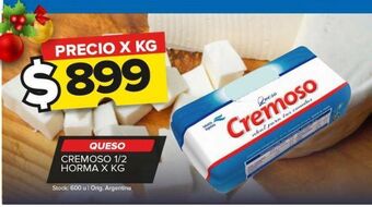 Carrefour Maxi Queso cremoso x kg oferta
