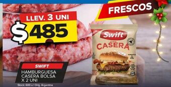Carrefour Maxi Hamburguesas swift x 2un oferta