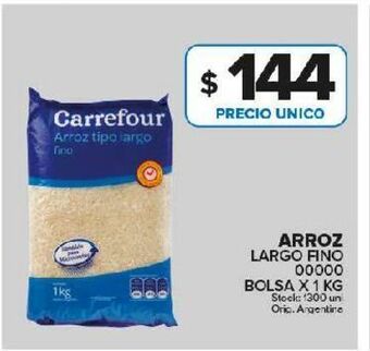 Carrefour Arroz largo fino 00000 oferta