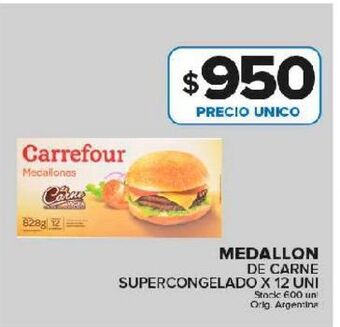Carrefour Medallon de carne oferta