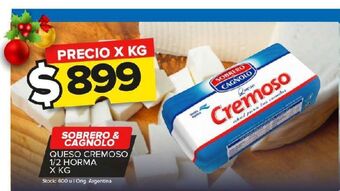 Carrefour Quesos sobrero y cagnold oferta