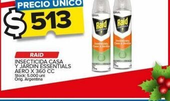 Carrefour Maxi Insecticida raid x 360cc oferta