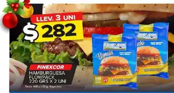 Carrefour Hamburguesa flowpack oferta