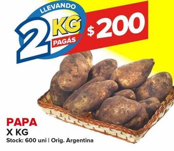 Carrefour Maxi Papa x 2kg oferta