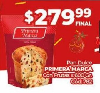 Diarco Pan Dulce Primera Marca Con Frutas x 600 gr. oferta