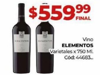 Diarco Vino Elementos oferta