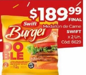 Diarco Medallones De Carne Swift oferta