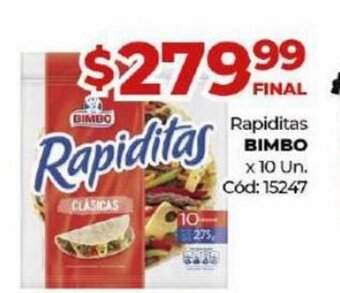Diarco Rapiditas Bimbo oferta
