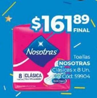 Diarco Toallas Nosotras oferta