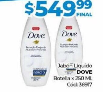 Diarco Jabón Líquido Dove oferta