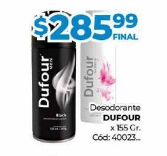 Diarco Desodorante Dufour x 155 gr. oferta