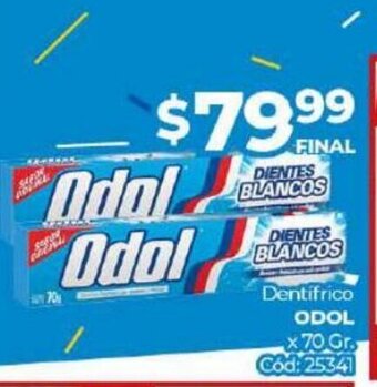 Diarco Dentifrico Odol x 70 gr. oferta