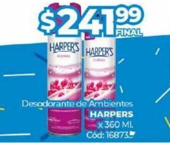 Diarco Desodorante de Ambientes Harpers oferta