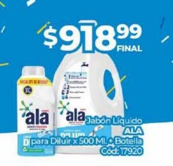 Diarco Jabón Líquido Ala oferta