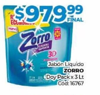 Diarco Jabón Líquido Zorro oferta