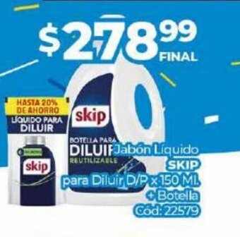 Diarco Jabón Líquido Skip oferta
