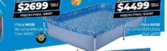 Diarco Pileta Mor de Lona oferta