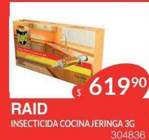 Masivos Raid insecticida cocina jeringa oferta