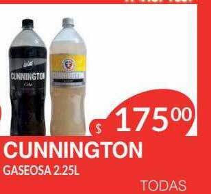 Masivos Cunnington gaseosa oferta