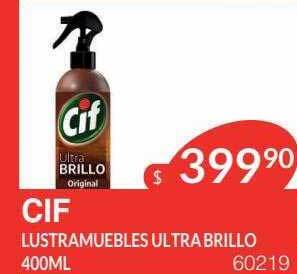 Masivos Cif lustramuebles ultra brillo oferta
