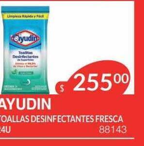 Masivos Ayudin toallas desinfectantes fresca oferta