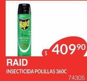Masivos Raid insecticida polillas 360c oferta