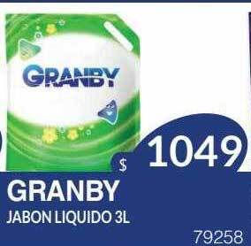 Masivos Granby jabon liquido oferta