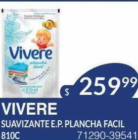 Masivos Vivere suavizante e.p. plancha facil oferta