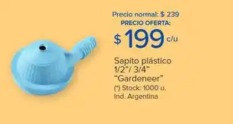 Carrefour Sapito plástico 1 2 oferta