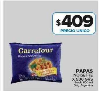 Carrefour Maxi Papas noisette oferta