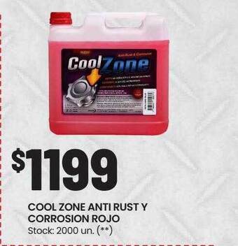 Changomas Cool zone anti rust y corrosion rojo oferta