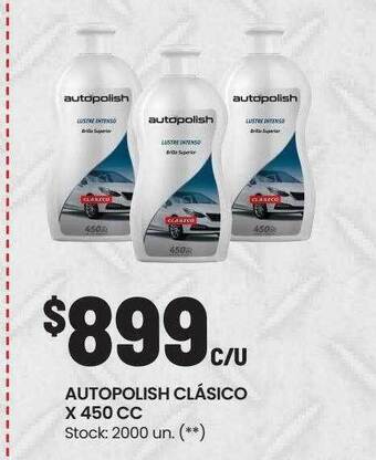 Changomas Autopolish clásico x 450 cc oferta