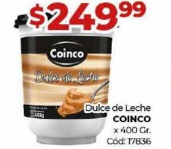Diarco Dulce de Leche Coinco x 400 gr. oferta