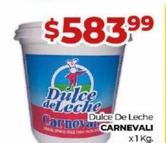 Diarco Dulce De Leche Carnevali x 1 kg. oferta