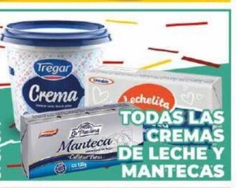 Diarco Todas Las Cremas De Leche Y Mantecas oferta