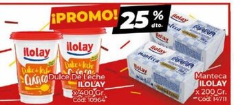 Diarco Manteca Ilolay x 200 gr. oferta
