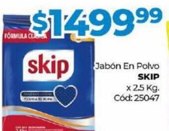 Diarco Jabón en Polvo Skip x 2.5 kg. oferta