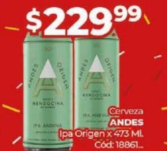 Diarco Cerveza Andes oferta