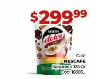 Diarco Café Nescafé Sabores x 125 gr. oferta