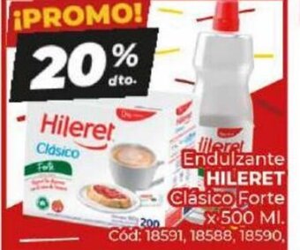 Diarco Endulzante Hileret Clasico Forte oferta