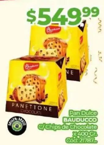 Diarco Pan Dulce Bauducco x 400 gr. oferta