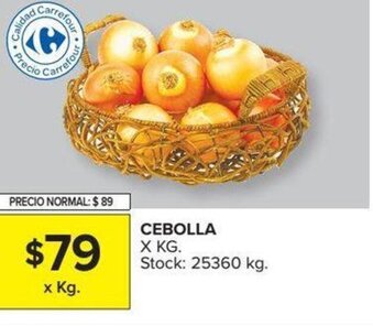 Carrefour Cebolla oferta