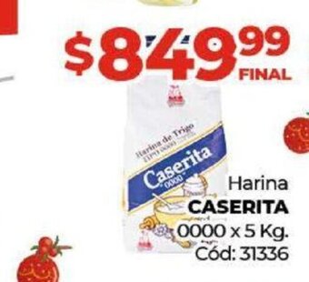 Diarco Harina Caserita 0000 x 5kg, oferta