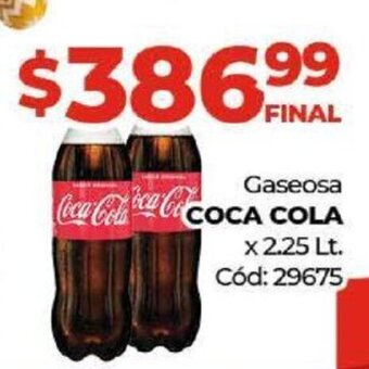 Diarco Gaseosa Coaca Cola x 2.25 Lt. oferta