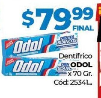 Diarco Dentifrico Odol x 70 gr. oferta